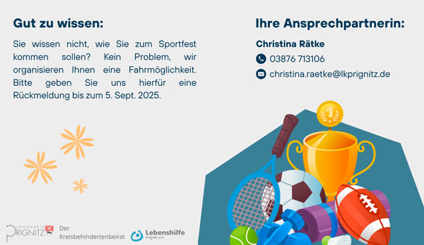 Flyer zum Integrationssportfest