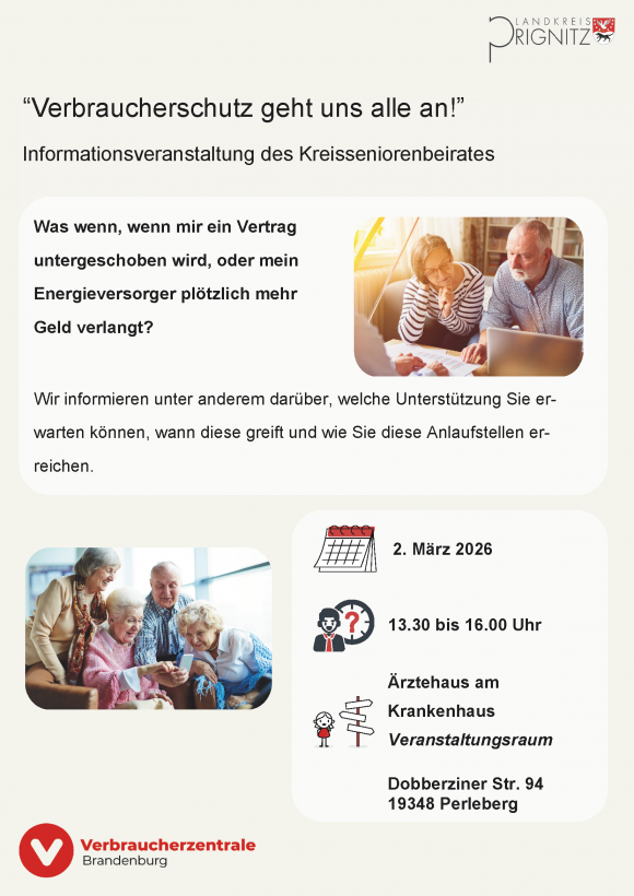 Flyer des Kreisseniorenbeirates